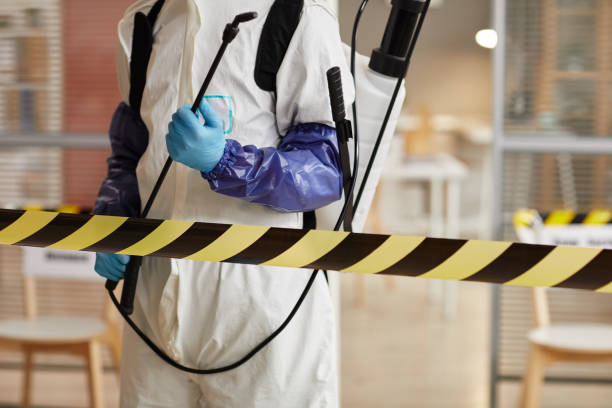 Professional Trauma Scene Cleanup technician working in Palmyra, NE
